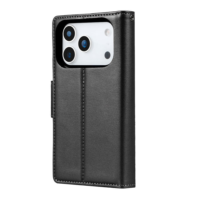iPhone 17 Pro Max Hanman 2 in 1 Detachable Flip Leather Wallet Case With Magnetic Ring Wallet Case JPC MOBILE ACCESSORIES