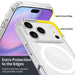 iPhone 17 Pro Max High Quality Acrylic + TPU Hybrid Transparent Case Cover With Magnetic Ring Hybrid Case JPC MOBILE ACCESSORIES
