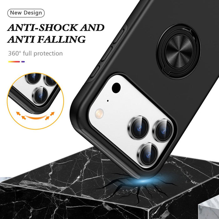 iPhone 17 Pro Max Magnetic Ring Holder Shockproof Case Cover Hybrid Case JPC MOBILE ACCESSORIES
