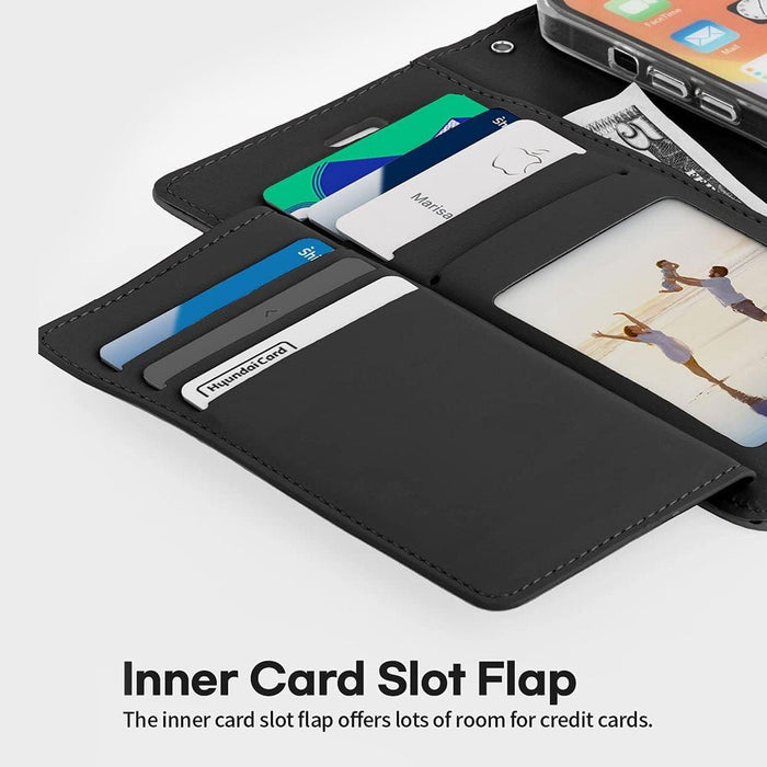 iPhone 17 Pro Max Mercury Rich Diary Case Wallet Case JPC MOBILE ACCESSORIES