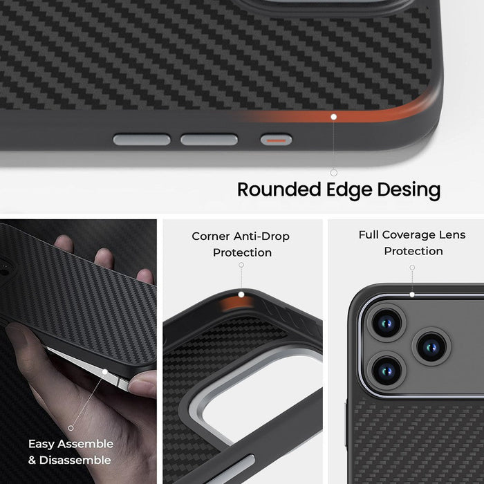 iPhone 17 Pro Max REDEFINE Armor Xtreme Soft TPU+1500D Kevlar Case Cover With Magnetic Ring Armor Case JPC MOBILE ACCESSORIES