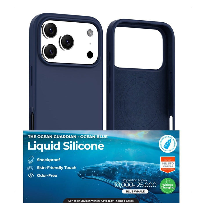 iPhone 17 Pro Max REDEFINE navy blue liquid silicone case professional soft-touch non-toxic material Brisbane