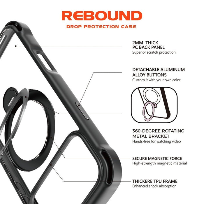 iPhone 17 Pro Max REDEFINE Rebound Drop Protection Case Cover With Magnetic Ring Silicone Case JPC MOBILE ACCESSORIES