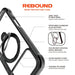 iPhone 17 Pro Max REDEFINE Rebound Drop Protection Case Cover With Magnetic Ring Silicone Case JPC MOBILE ACCESSORIES