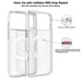 iPhone 17 Pro Max UTIA Ultimake Shockproof Transparent Case Cover With Magnetic Ring Silicone Case JPC MOBILE ACCESSORIES