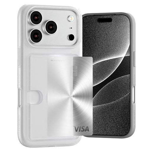 iPhone 17 Pro - Mercury Goospery Rail 2 Card Holder Case JPC MOBILE ACCESSORIES