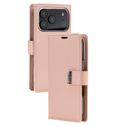 iPhone 17 Pro Mercury Rich Diary Case Wallet Case JPC MOBILE ACCESSORIES
