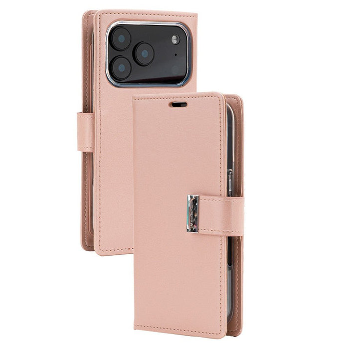 iPhone 17 Pro Mercury Rich Diary Case Wallet Case JPC MOBILE ACCESSORIES