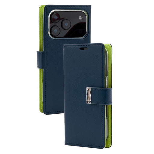 iPhone 17 Pro Mercury Rich Diary Case Wallet Case JPC MOBILE ACCESSORIES