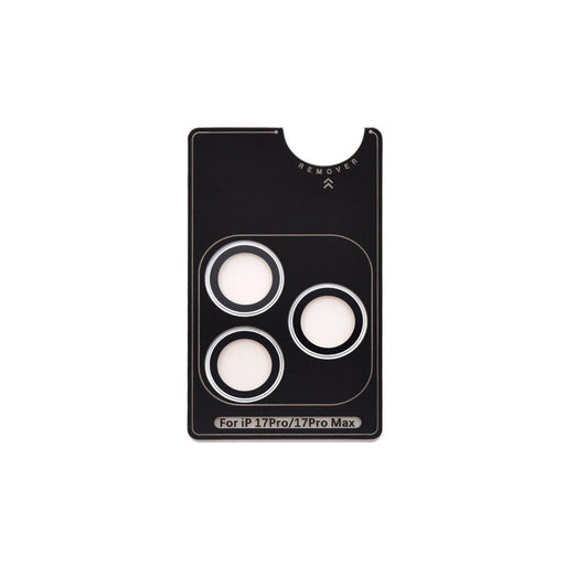 iPhone 17 Pro / Pro Max Kinglas Metal Ring HD Tempered Glass Camera Lens Protector Film Full Coverage Protector JPC MOBILE ACCESSORIES