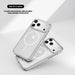 iPhone 17 Pro UTIA Ultimake Shockproof Transparent Case Cover With Magnetic Ring Silicone Case JPC MOBILE ACCESSORIES
