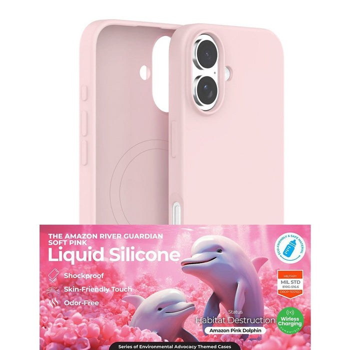 iPhone 17 REDEFINE Liquid Silicone Case Cover with Magnetic Ring Silicone Case JPC MOBILE ACCESSORIES