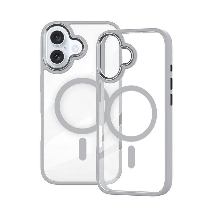 iPhone 17 Redefine Metal Camera Lens Transparent Case Cover With Magnetic Ring Hybrid Case JPC MOBILE ACCESSORIES