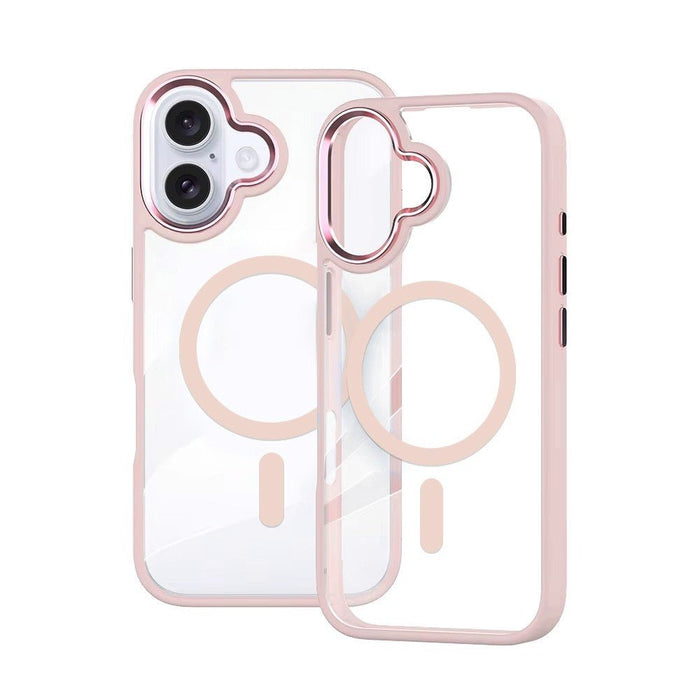 iPhone 17 Redefine Metal Camera Lens Transparent Case Cover With Magnetic Ring Hybrid Case JPC MOBILE ACCESSORIES