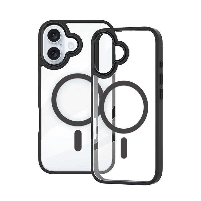iPhone 17 Redefine Metal Camera Lens Transparent Case Cover With Magnetic Ring Hybrid Case JPC MOBILE ACCESSORIES