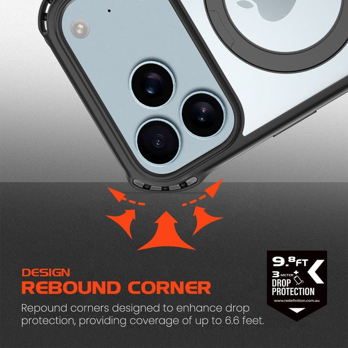 iPhone 17 REDEFINE Rebound Drop Protection Case Cover With Magnetic Ring Silicone Case JPC MOBILE ACCESSORIES