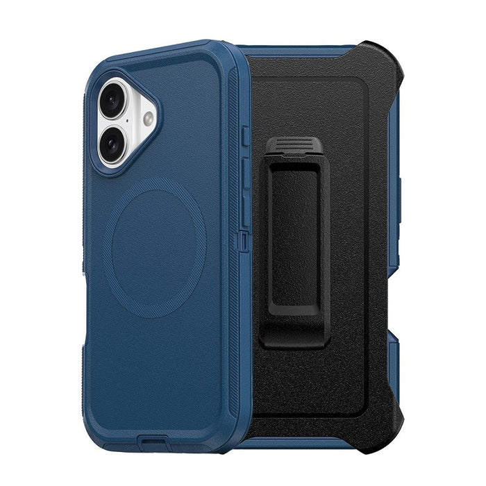 iPhone 17 Shockproof Robot Armor Hard Plastic Belt Clip Case Cover With Magnetic Ring Armor Case JPC MOBILE ACCESSORIES