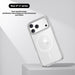 iPhone 17 UTIA Ultimake Shockproof Transparent Case Cover With Magnetic Ring Silicone Case JPC MOBILE ACCESSORIES