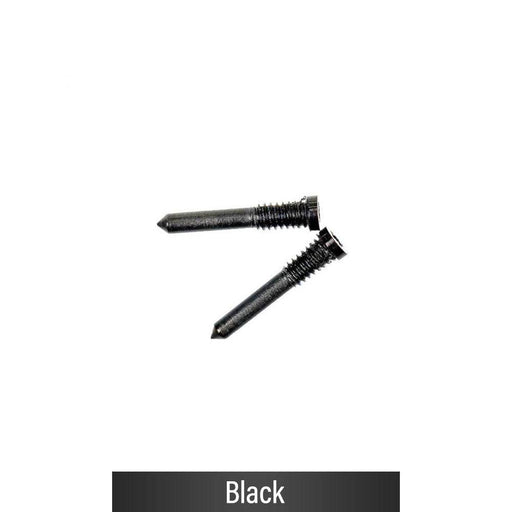 iPhone bottom screws black pentalobe set (2 pieces) for XR to 14 Pro Max models showing quality materials and precision specifications