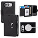 Mercury Rich Diary magnetic ring case for iPhone Duo in Black
