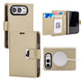 Mercury Rich Diary magnetic ring case for iPhone Duo in Gold