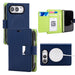 Mercury Rich Diary magnetic ring case for iPhone Duo in Navy