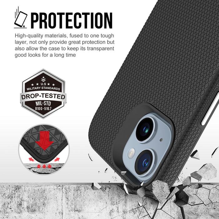 Rhinos Rugged Shockproof Case for iPhone 15