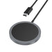 iQuick magnetic wireless charger 15W fast charging aluminum alloy black
