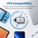 iQuick NANO ENERGY 2 45W PD3.0 USB-C and USB-A Ports Charging Adapter Wall Charger JPC MOBILE ACCESSORIES