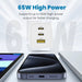 iQuick NANO ENERGY 2 65W PD3.0 Dual USB-C and USB-A Ports Charging Adapter-White Wall Charger JPC MOBILE ACCESSORIES