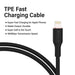 iQuick PowerWire USB-C to Lightning Cable 0.5m 30W PD Fast Charge iPhone 14 13 12 11 X iPad Lightning Cable JPC MOBILE