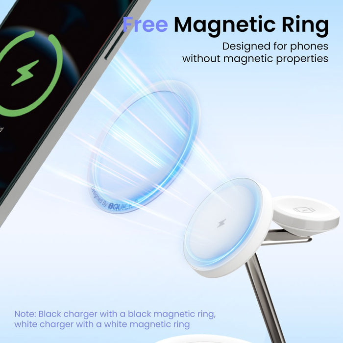 iQuick Twig 2 Multi Functions Wireless Charger With LED Ambient Light