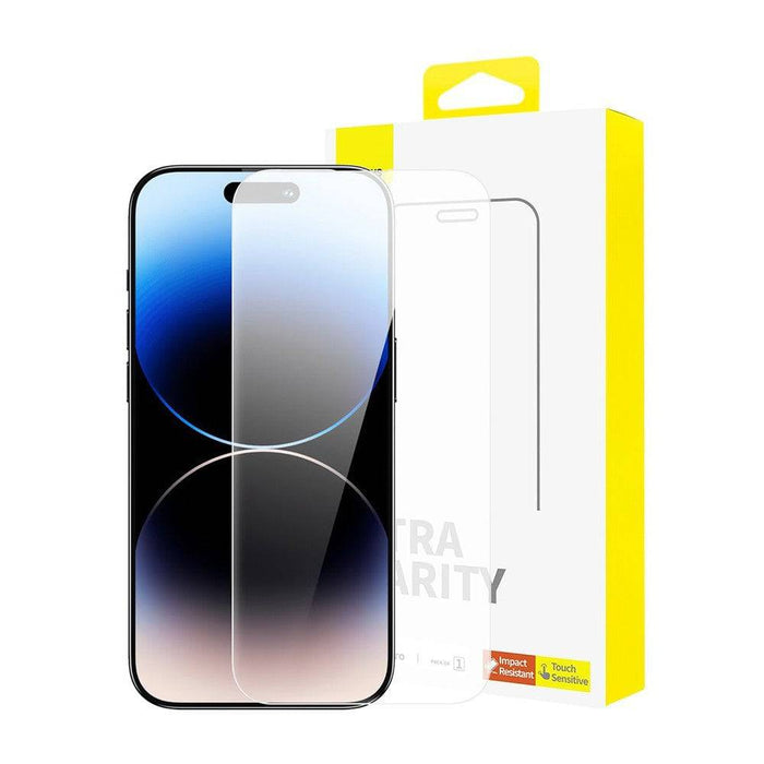 Baseus Diamond Series HD All-Tempered-Glass For iPhone 14 Pro - JPC MOBILE ACCESSORIES