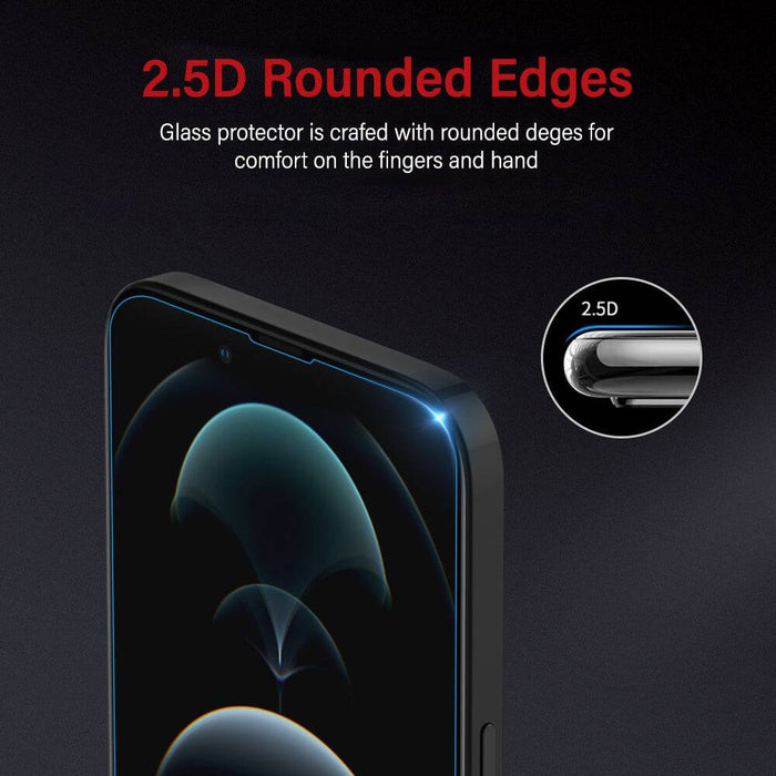 Kinglas 10 Packs Tempered Glass Screen Protector For iPhone 13 / 13 Pro / 14 (Diamond Glass & Japan Glue Upgrade)