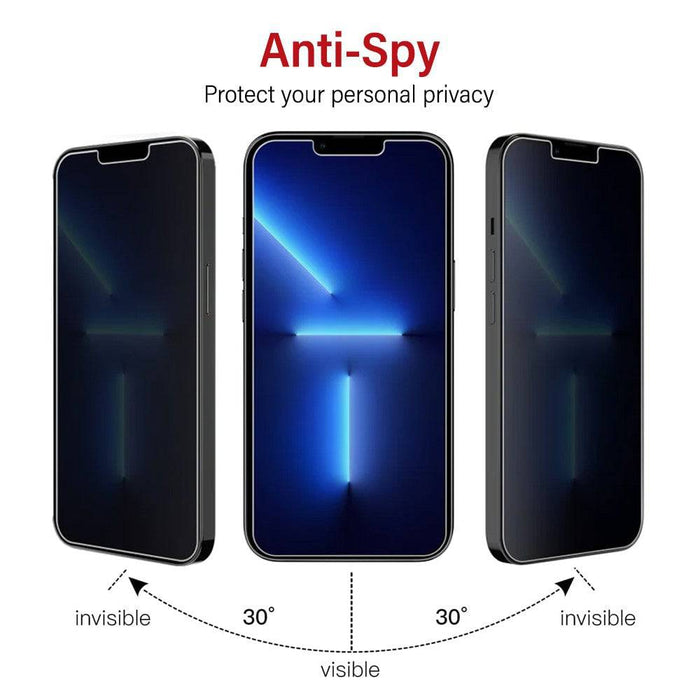 Kinglas iPhone XR / 11 Privacy Screen Protector with bubble-free installation