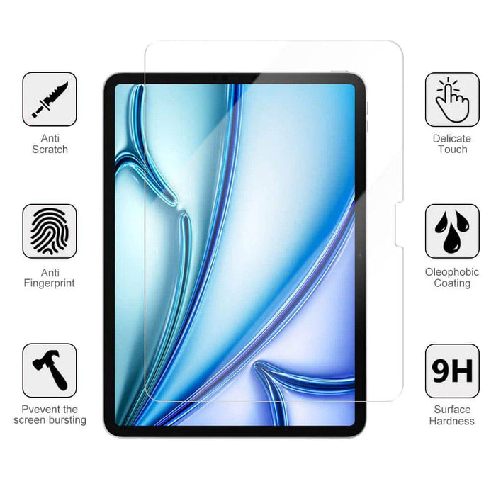 Kinglas Tempered Glass Screen Protector For iPad Air 11 (2024)