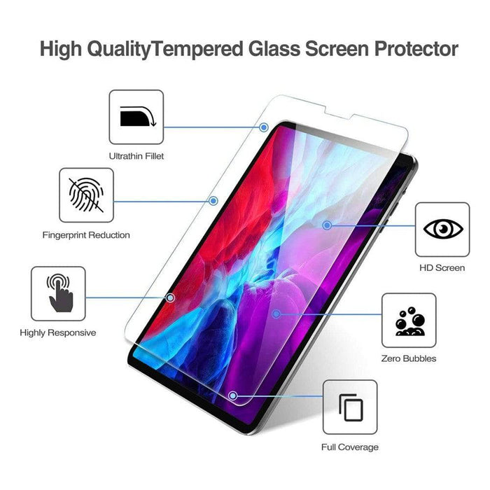 Kinglas Tempered Glass Screen Protector For iPad Pro 12.9 (2018) / 12.9 (2020) / 12.9 (2021)