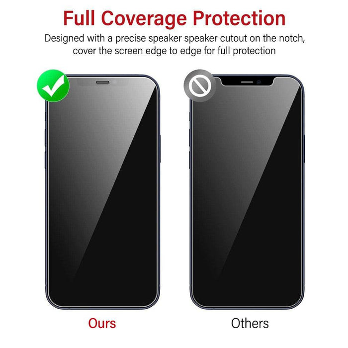 Kinglas Tempered Glass Screen Protector For iPhone 12 mini (Diamond Glass & Japan Glue Upgrade)