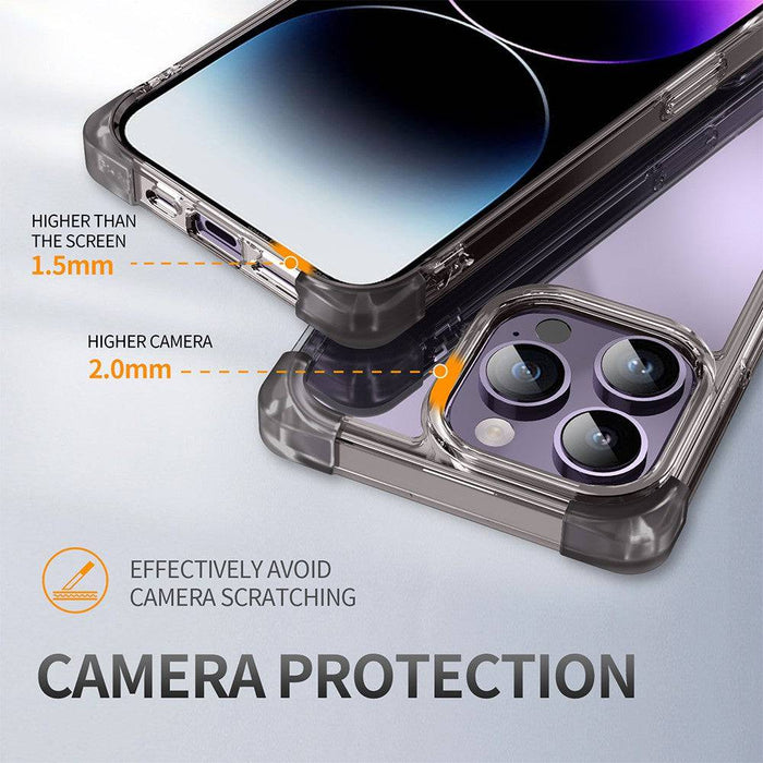 Anti-Shock Space Protective Clear Cover Case for iPhone 15 Pro Max - JPC MOBILE ACCESSORIES