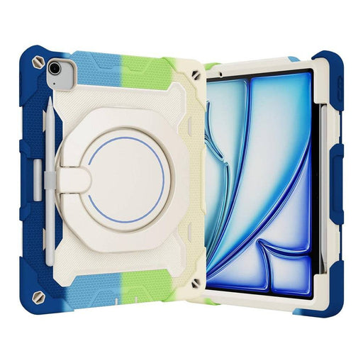 Armor Shockproof Handle Ring Rotation Case Cover for iPad Air 11 (2024) - JPC MOBILE ACCESSORIES