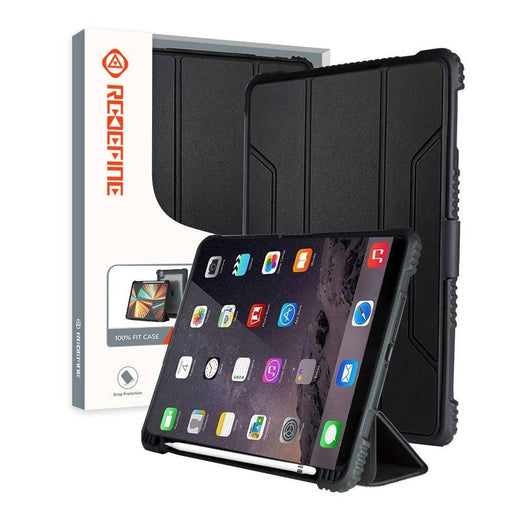 Armor Shockproof Smart Flip Case Cover for iPad 7 10.2 (2019) with Foldable Leather Design