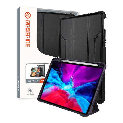 Armor Shockproof Smart Flip Case for iPad Pro 12.9 / Air 13 - Front View.