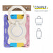 Armor Shockproof Handle Ring Rotation Case Cover for iPad Air 13 (2024) - JPC MOBILE ACCESSORIES