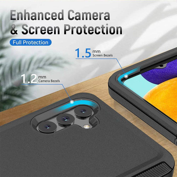 Shockproof Robot Armor Hard Plastic Case with Belt Clip for Samsung Galaxy A34 5G - JPC MOBILE ACCESSORIES