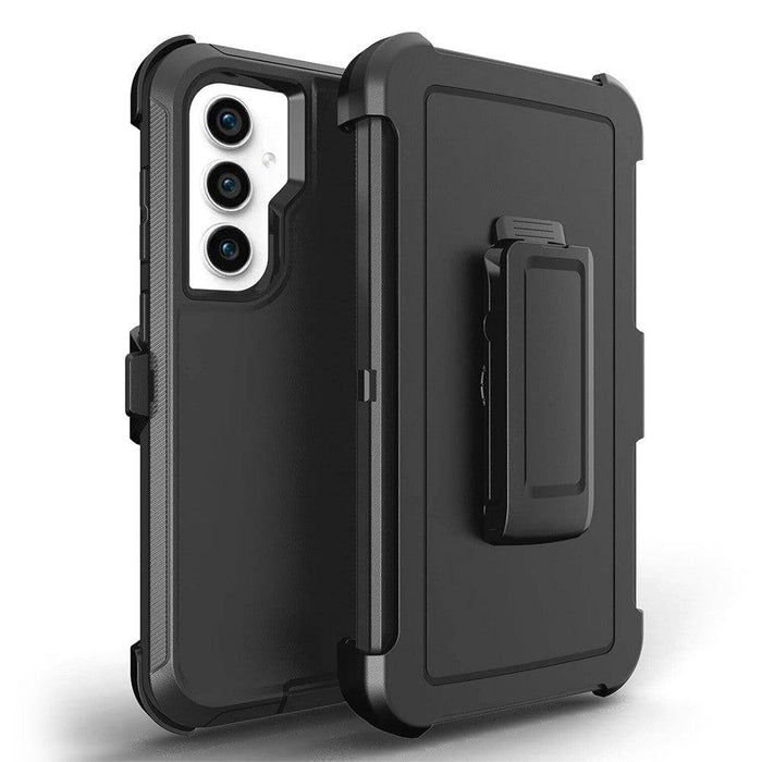 Shockproof Robot Armor Hard Plastic Case with Belt Clip for Samsung Galaxy S24 Plus / S25 Plus | Heavy-Duty Protection - JPC MOBILE ACCESSORIES