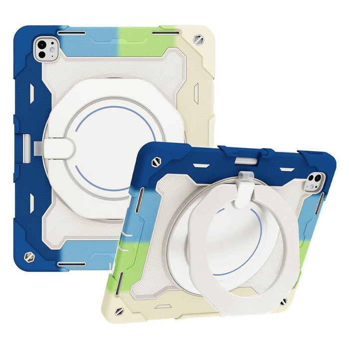 Armor Shockproof Handle Ring Rotation Case for iPad Pro 13 (2024) - JPC MOBILE ACCESSORIES