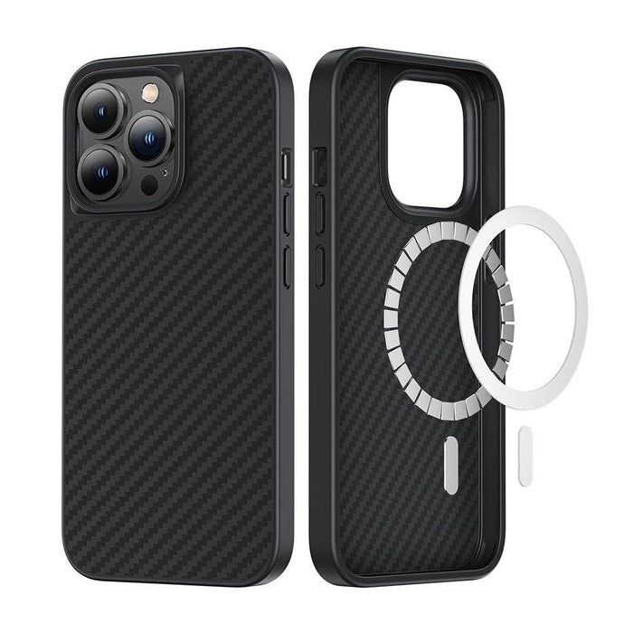 REDEFINE Armor Xtreme Soft TPU+1500D Kevlar Magnetic Case for iPhone 15