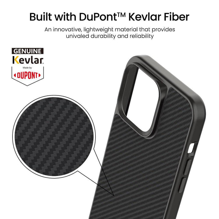 REDEFINE Armor Xtreme Soft TPU+1500D Kevlar Magnetic Case for iPhone 15