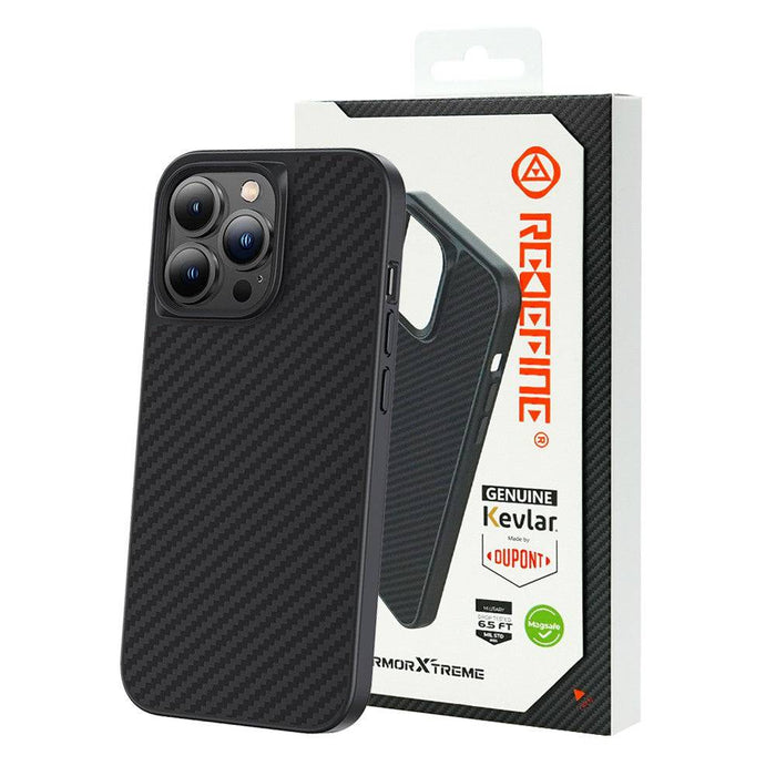 REDEFINE Armor Xtreme Soft TPU+1500D Kevlar Magnetic Case for iPhone 15 Plus