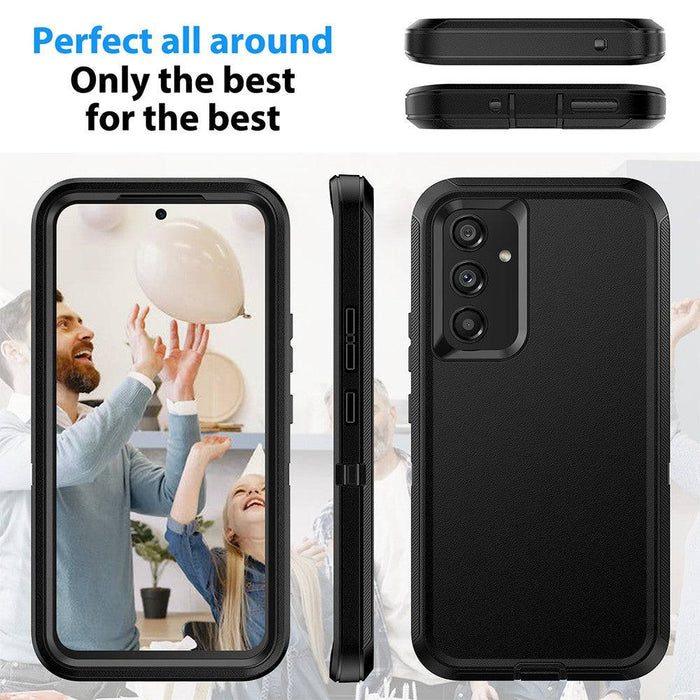 Shockproof Robot Armor Hard Plastic Case with Belt Clip for Samsung Galaxy A54 5G - JPC MOBILE ACCESSORIES